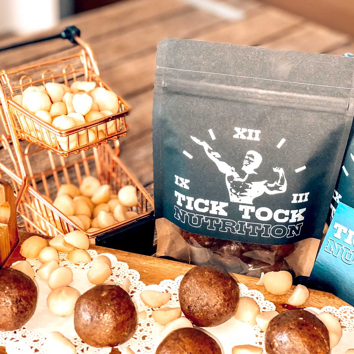 Apricot Macadamia Protein Balls